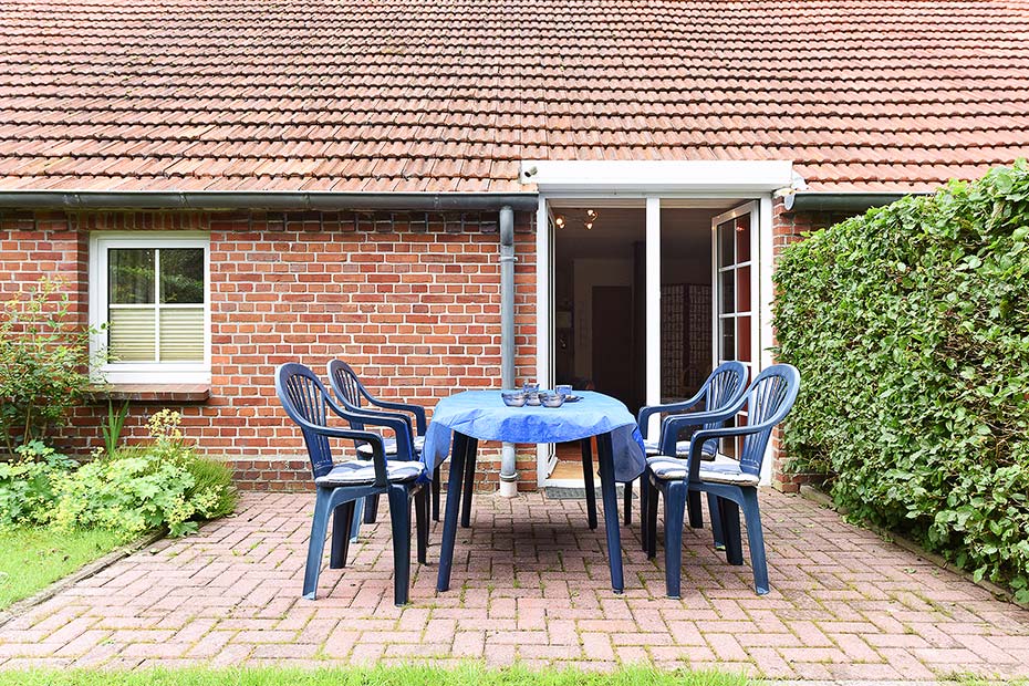 Ferienwohnung „Baltrum“ - Terrasse