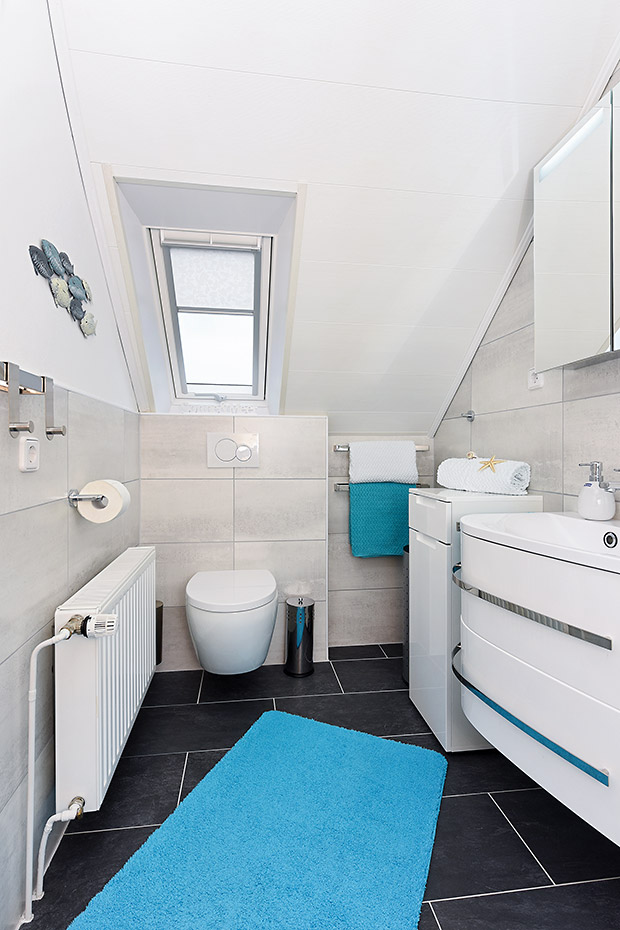 Ferienwohnung 1 - Badezimmer