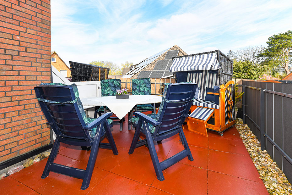 Ferienwohnung 1 - Dachterrasse