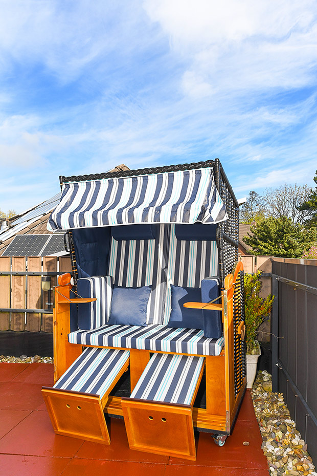 Ferienwohnung 1 - Dachterrasse