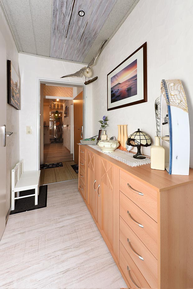 Ferienwohnung 1 - Flur zur Dachterrasse