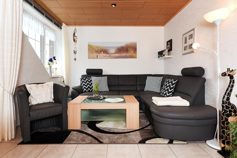 Ferienwohnung 1 - Wohnzimmer