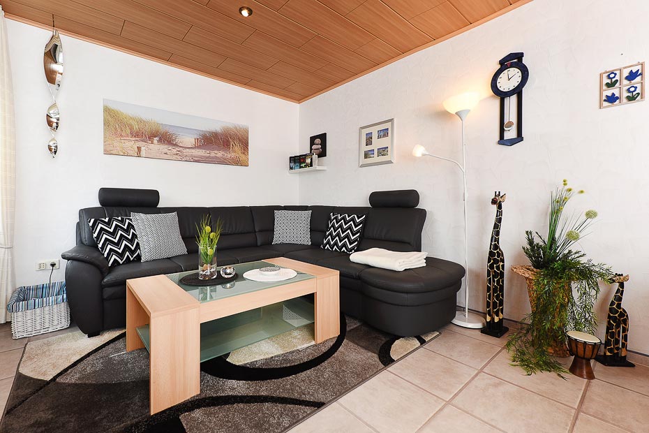 Ferienwohnung 1 - Wohnzimmer