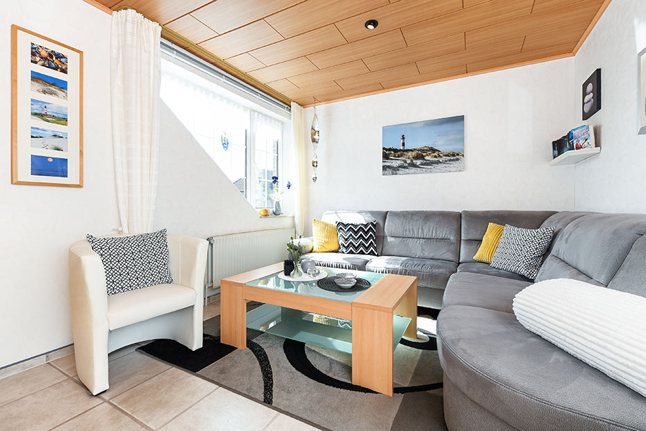 Ferienwohnung 1 - Wohnzimmer