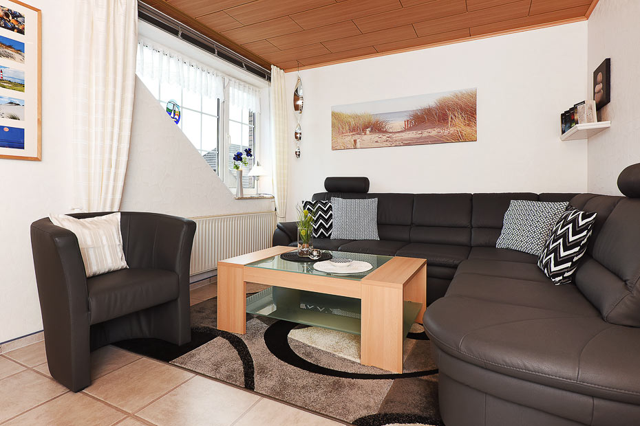 Ferienwohnung 1 - Wohnzimmer