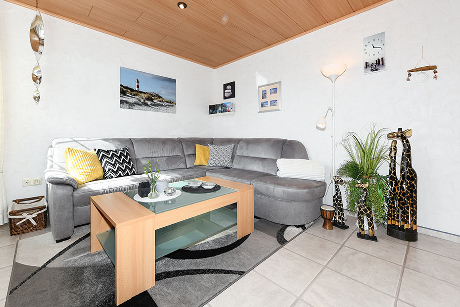 Ferienwohnung 1 - Wohnzimmer