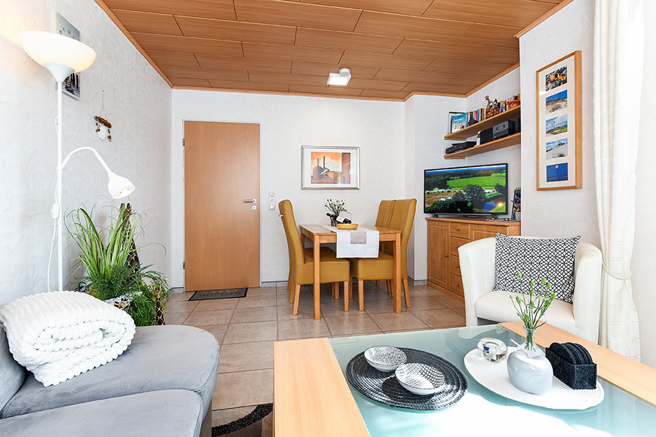 Ferienwohnung 1 - Wohnzimmer