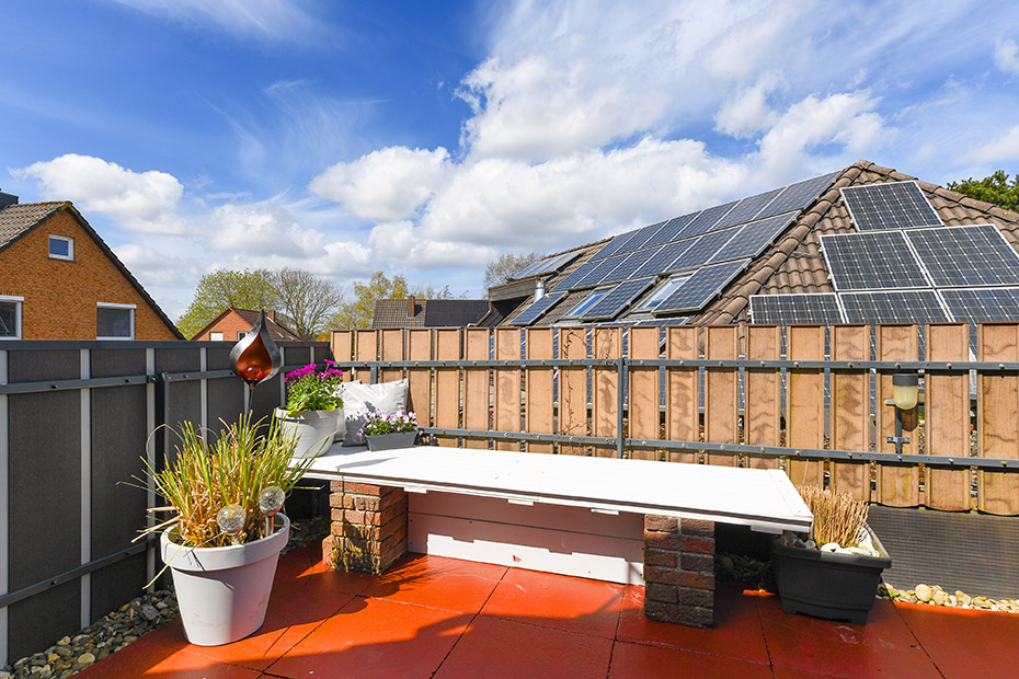 Ferienwohnung 3 - Dachterrasse