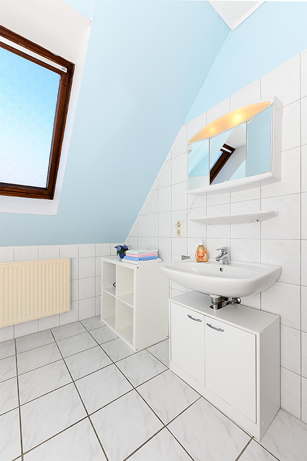 Ferienwohnung 1 - Badezimmer