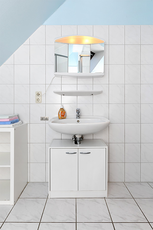 Ferienwohnung 1 - Badezimmer