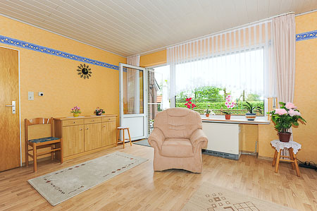 Ferienwohnung „Seehund“ - Wohnzimmer