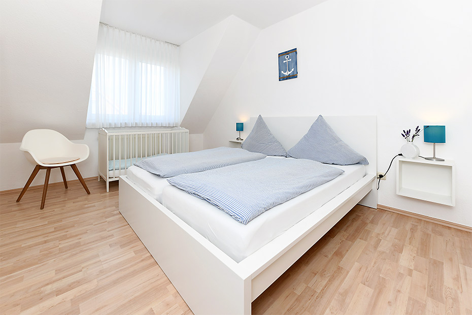 Ferienwohnung 4b - Schlafzimmer 1