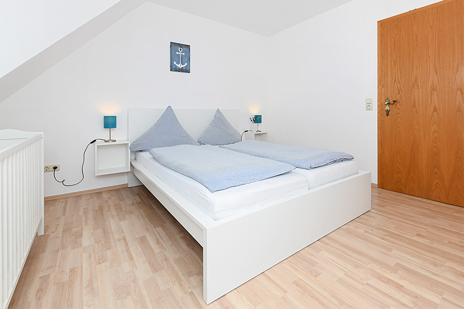 Ferienwohnung 4b - Schlafzimmer 1