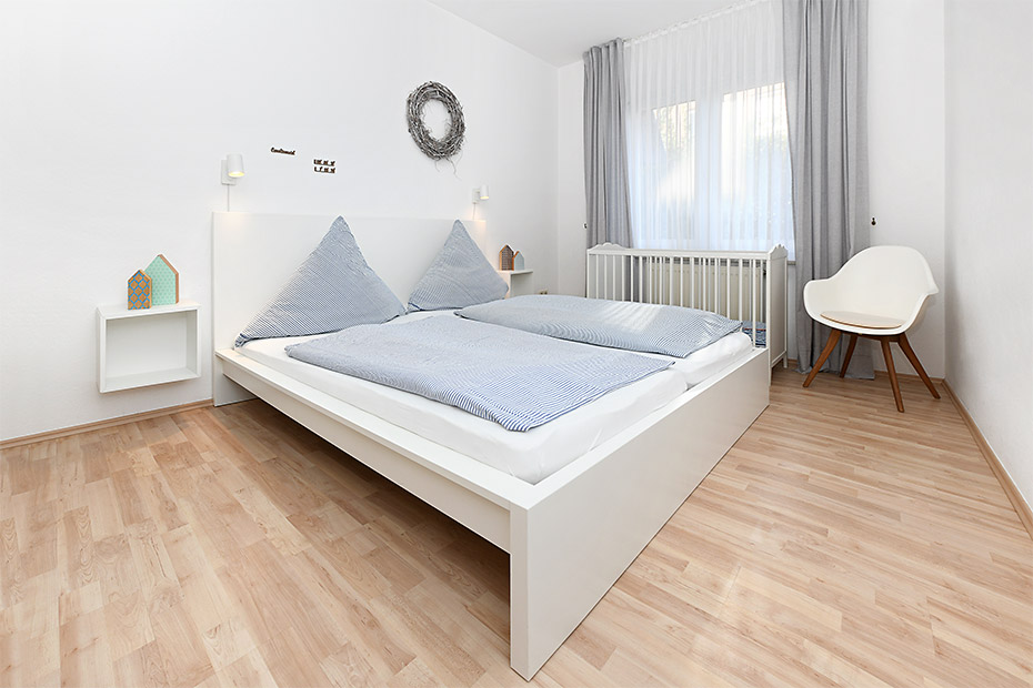Ferienwohnung 4c - Schlafzimmer