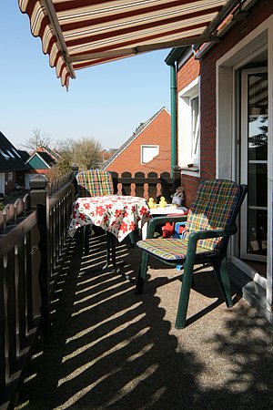 Ferienwohnung „Oben“ - Balkon
