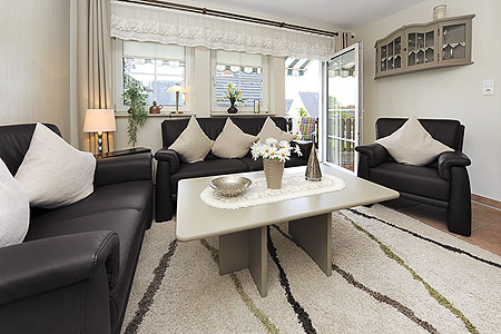 Ferienwohnung „Oben“ - Wohnzimmer