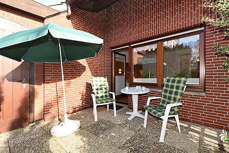 Ferienwohnung 1 - Terrasse