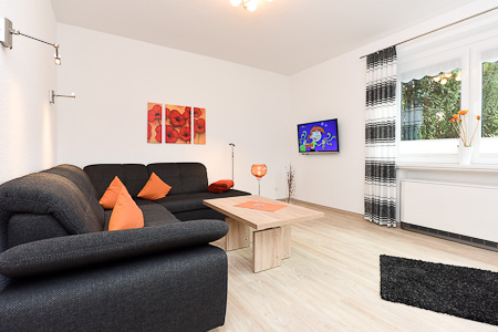 Ferienwohnung 2 - Wohnzimmer