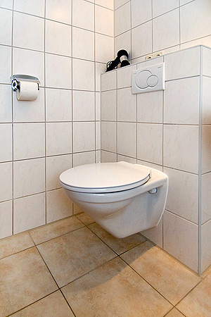 Ferienwohnung „Seerose“ - Badezimmer