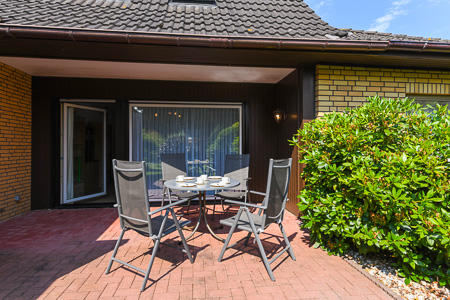 Ferienwohnung „Seerose“ - Terrasse