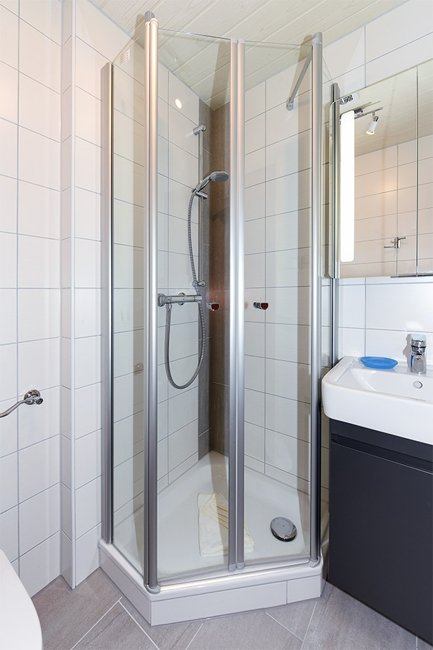 Ferienwohnung „Strandperle“ - Badezimmer