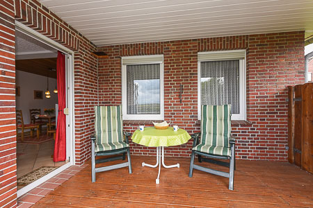 Ferienwohnung I - Terrasse