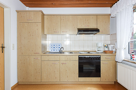 Ferienwohnung IV - Wohnzimmer mit integriertem Küchenbereich