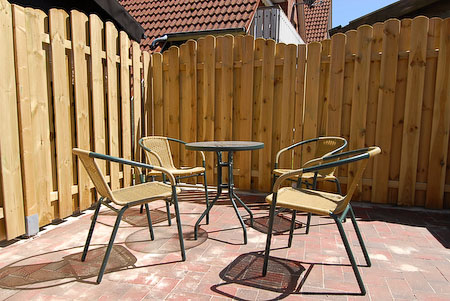 Ferienwohnung „Krabbe“ - Terrasse