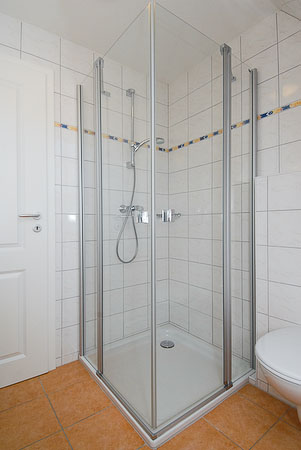 Ferienwohnung „Leuchtturm“ - Badezimmer