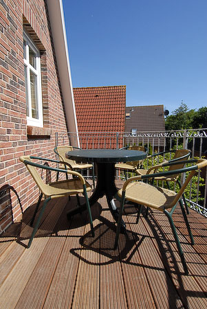 Ferienwohnung „Leuchtturm“ - Balkon