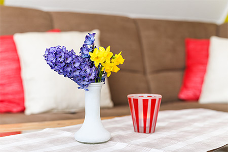 Ferienwohnung „Leuchtturm“ - Wohnzimmer