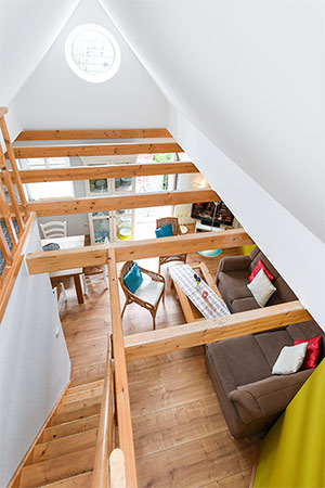 Ferienwohnung „Leuchtturm“ - Wohnzimmer