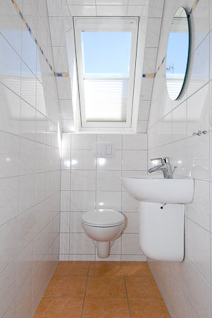 Ferienwohnung „Leuchtturm“ - separates zweites WC