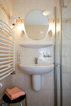Ferienwohnung „Muschel“ - Badezimmer