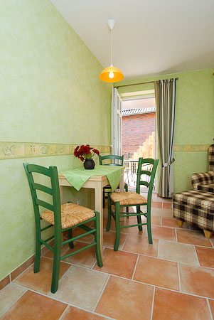 Ferienwohnung „Muschel“ - Wohnzimmer