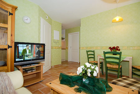 Ferienwohnung „Muschel“ - Wohnzimmer