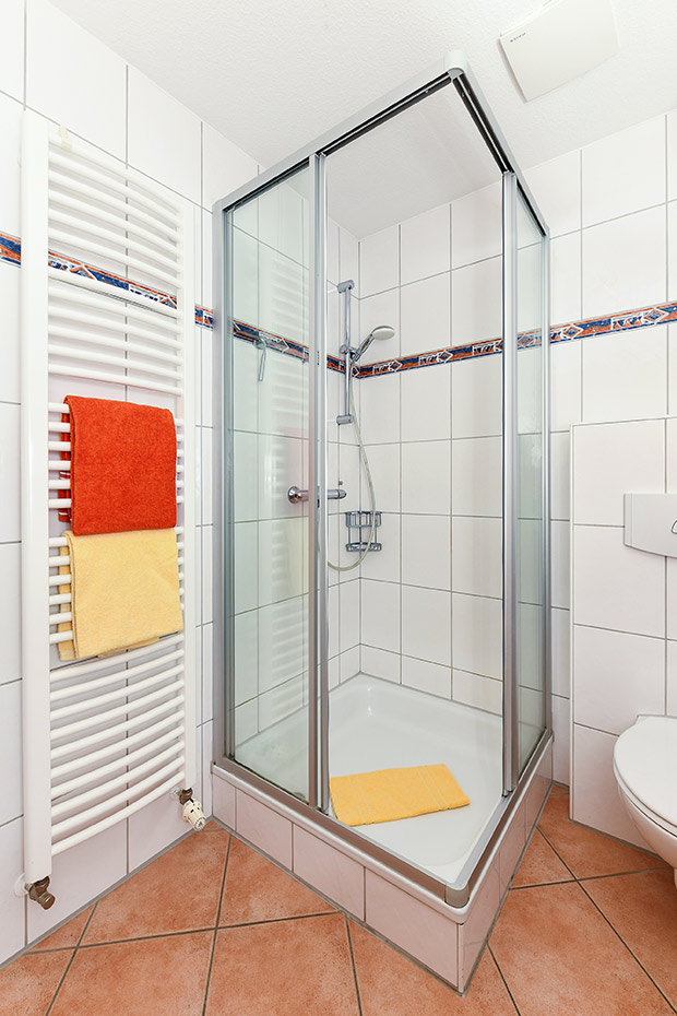 Ferienwohnung „Meeresleuchten“ - Badezimmer