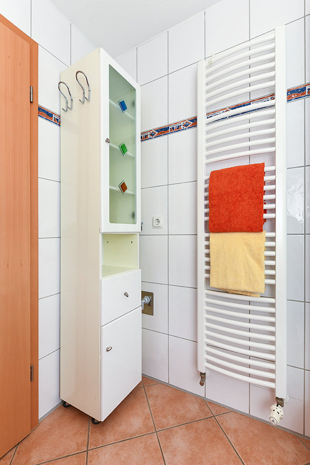 Ferienwohnung „Meeresleuchten“ - Badezimmer
