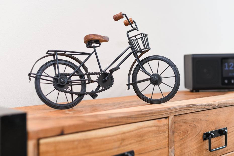 Ferienwohnung „Auszeit“ - Wohnzimmer mit integriertem Küchenbereich