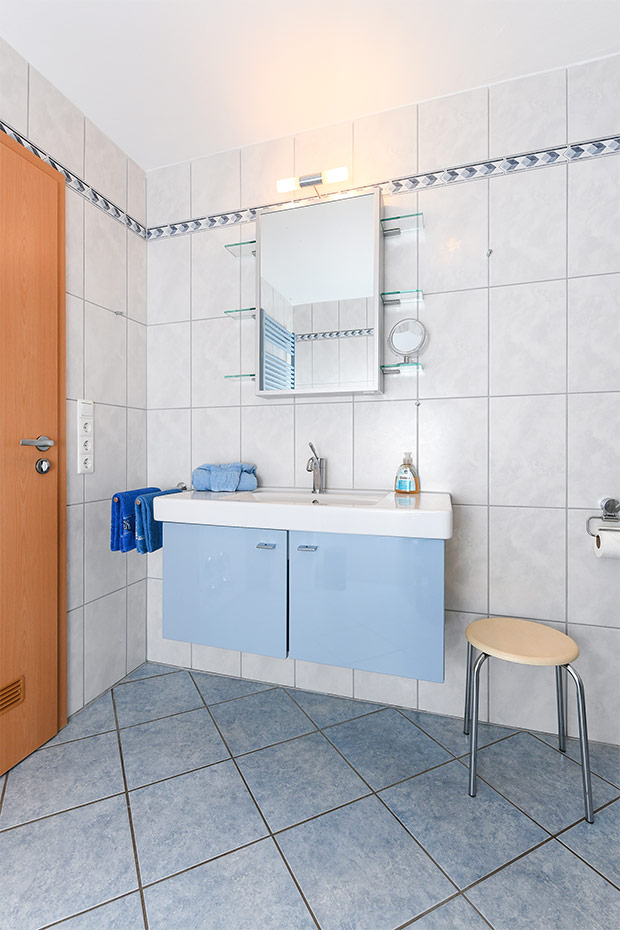 Ferienwohnung „Grafthof“ - Badezimmer