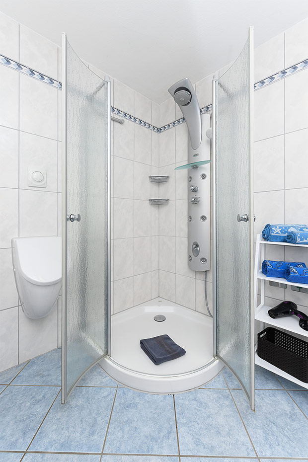 Ferienwohnung „Grafthof“ - Badezimmer