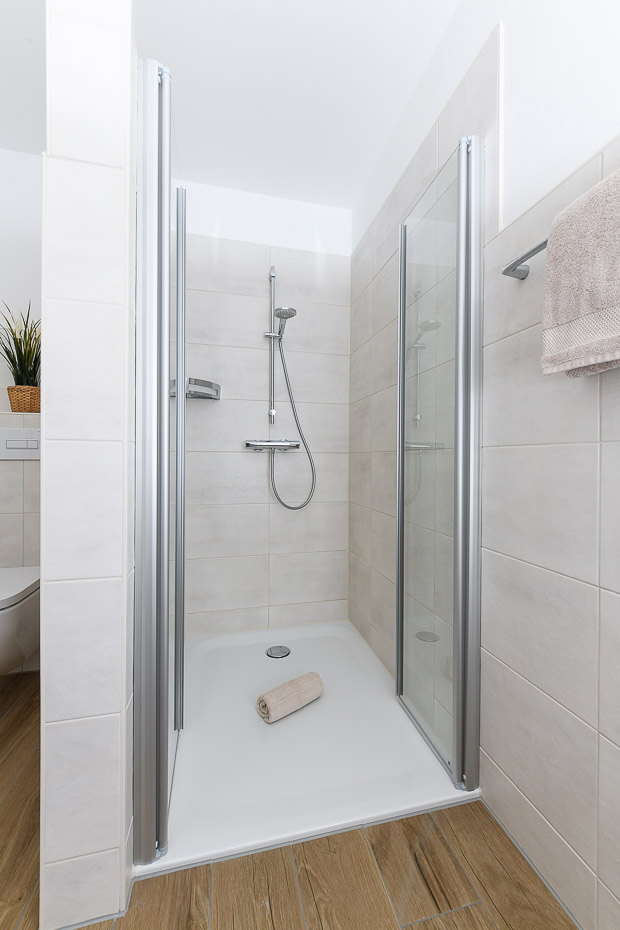 Ferienwohnung „Leege Groden“ - Badezimmer