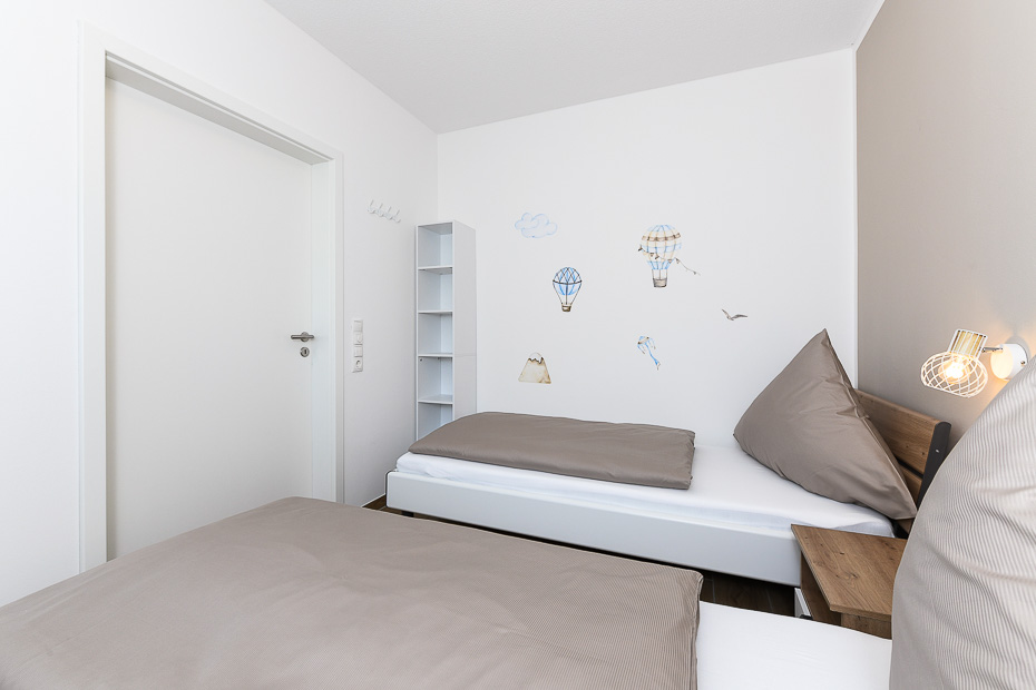 Ferienwohnung „Marschland“ - Schlafzimmer 2/Kinderzimmer