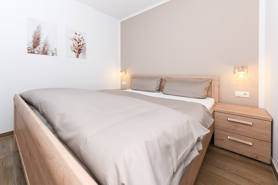 Ferienwohnung „Marschland“ - Schlafzimmer 1