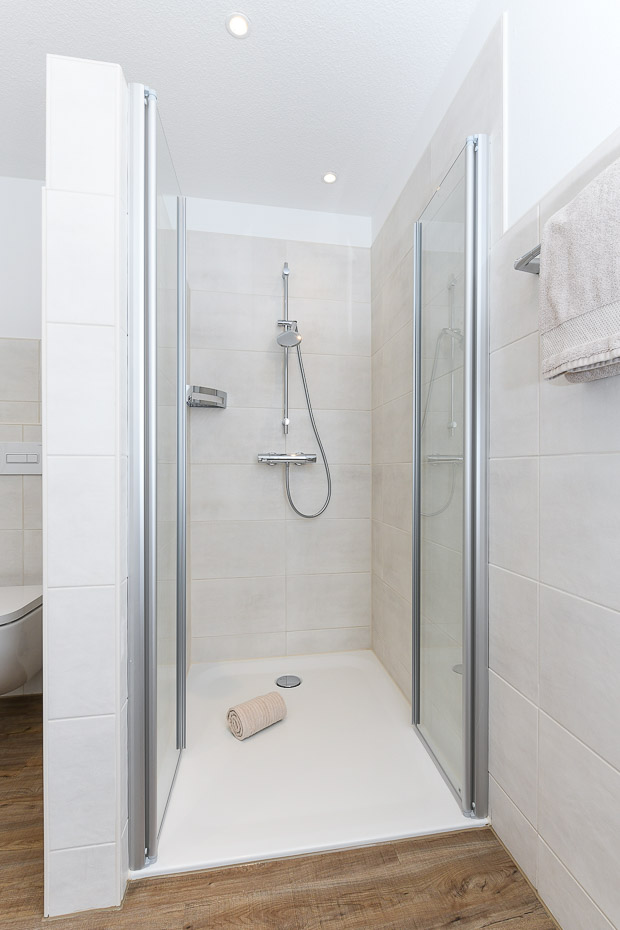 Ferienwohnung „Rapsblüte“ - Badezimmer