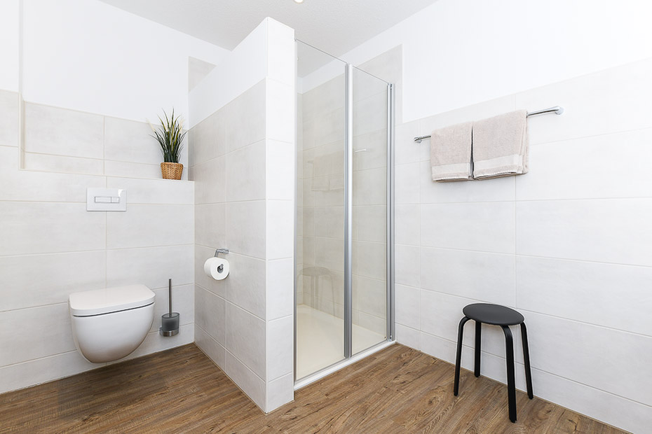 Ferienwohnung „Rapsblüte“ - Badezimmer