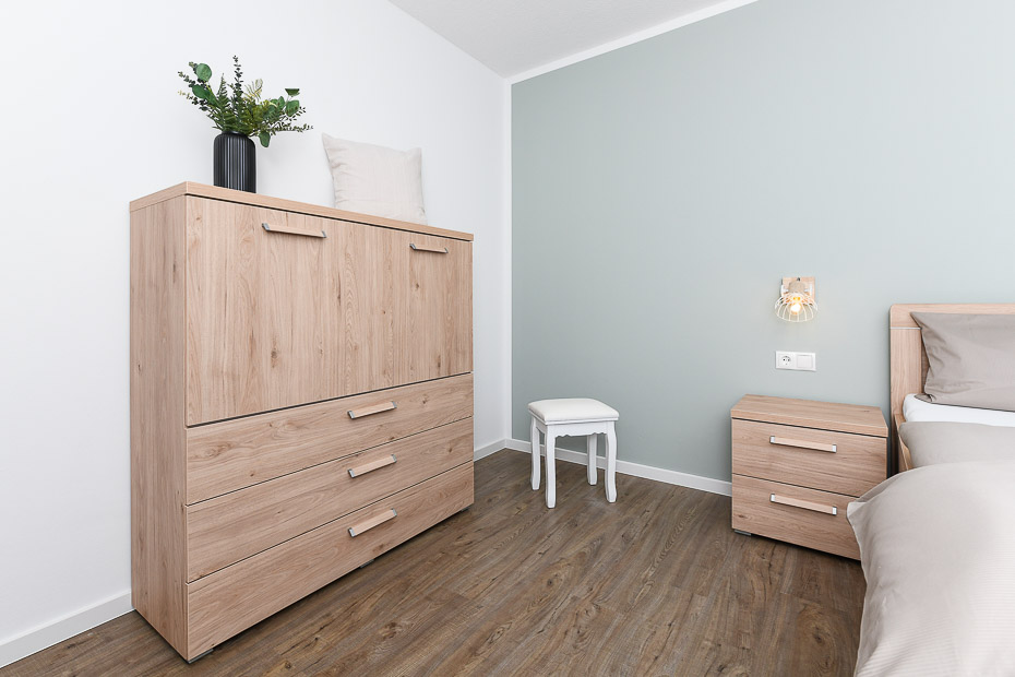 Ferienwohnung „Rapsblüte“ - Schlafzimmer