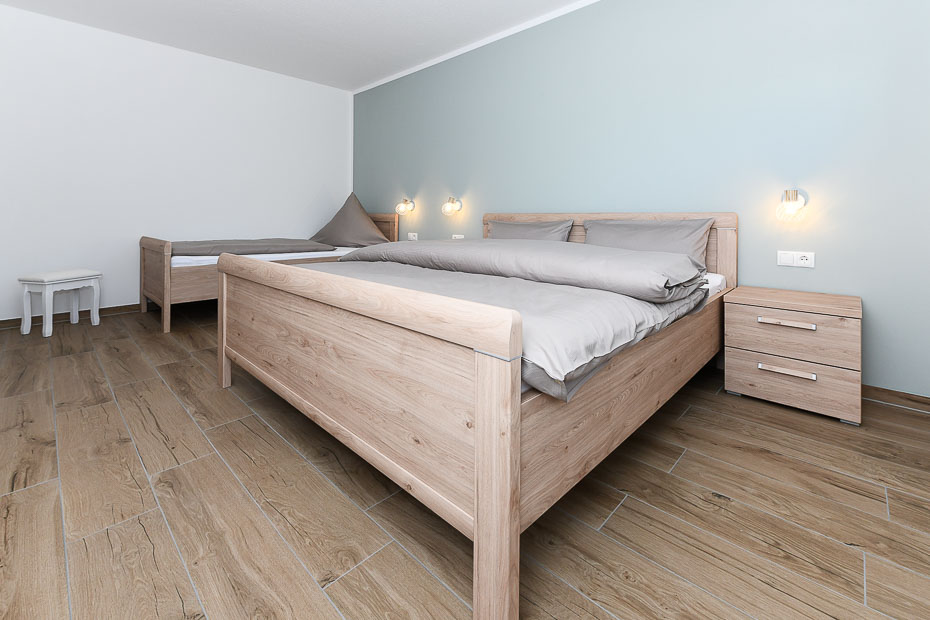 Ferienwohnung „Teetied“ - Schlafzimmer