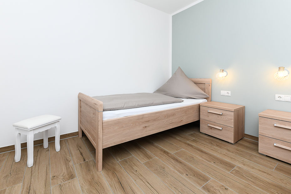 Ferienwohnung „Teetied“ - Schlafzimmer