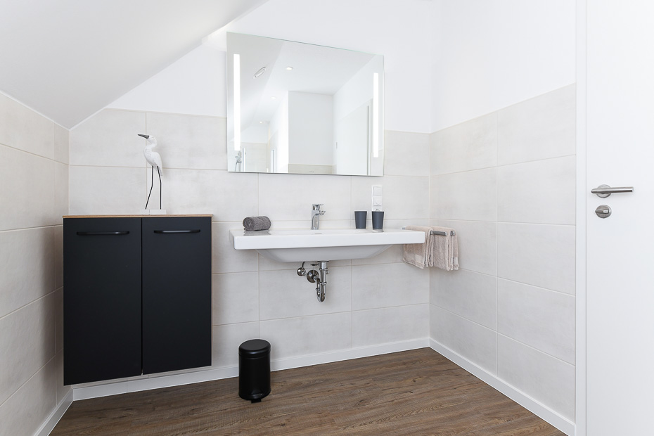 Ferienwohnung „Upkammer“ - Badezimmer